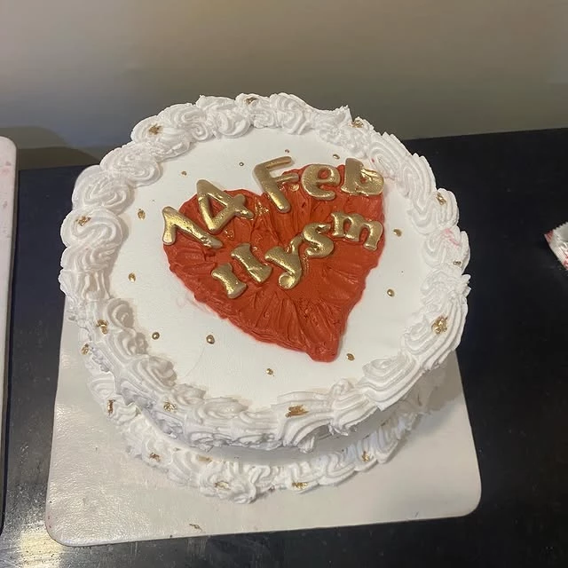 Valentine's Day cake to make your day more special with romantic design - Valentine Cakes Karachi By Whisk And Sift